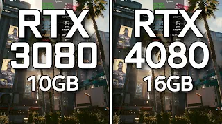 RTX 4080 vs RTX 3080 - Test in 8 Games - 4K