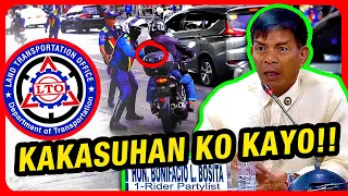 SA WAKAS! COL BOSITA IDEDEMANDA NA ANG LTO DAHIL SA PANGHUHULI NG MOTOR AT PANG-IIMPOUND NG SASAKYAN