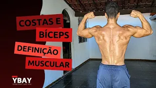 Treino 4 minutos - Definir costas e bíceps RÁPIDO