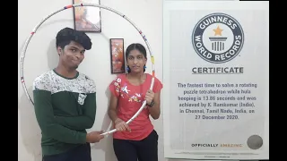 ACHIEVER'S VLOG || K. Ramkumar - Guinness World Record Holder