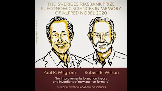 Nobel In Economics Awarded To Americans Paul R Milgrom, Robert B Wilson