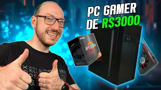 PC GAMER BARATO de R$ 3000: como jogar gastando pouco!