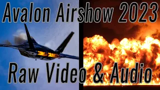 Avalon Airshow 2023 | RAW Video & Audio