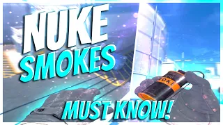 CS2 Smokes EVERYONE Must KNOW on Nuke!