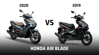 So sánh Air Blade 2020 và phiên bản cũ