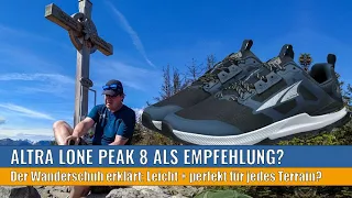 ALTRA Lone Peak 8 Erfahrungen aus erster Hand