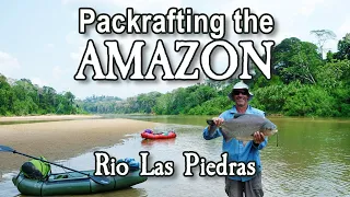 Packrafting Expedition on the Las Piedras River in the Peruvian Amazon 9 Days - 212km / 132mi