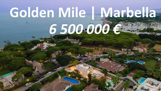 Вилла в Марбелье на Золотой Миле рядом с пляжем | Элитная недвижимость в Испании на Коста дель Соль