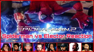 Spider-Man vs Electro First Fight Scene Reaction Mashup In The Amazing Spider-Man 2 (2014)