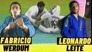 Fabricio Werdum vs Leonardo Leite Jiu Jitsu Match | Worlds Finals 2003