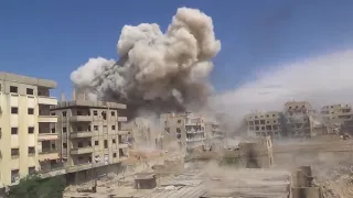 "Змей Горыныч" разминирует Ярмук -"Dragon" demining Yarmouk