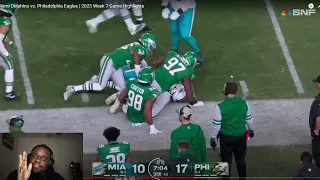 JuJuReacts To Miami Dolphins vs. Philadelphia Eagles | 2023 Week 7 Game Highlights