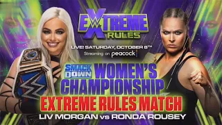 WWE Extreme Rules 2022 Full And Official Match Card