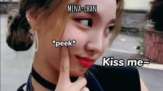 Nayeon being a *tsundere* girlfriend and Momo is so done with it 😂