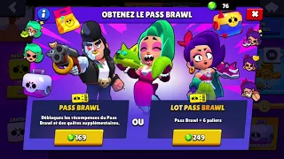 J’ACHÈTE LE NOUVEAU BRAWL PASS SUR BRAWL STAR + SURPRISE