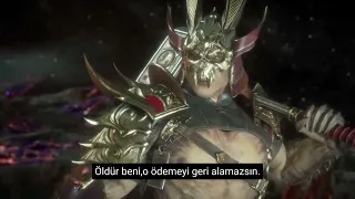 Mortal Kombat 11-  🌬Kitana🌬 VS 👑Shao Kahn👑 Bütün Diyaloglar-TÜRKÇE ALTYAZILI