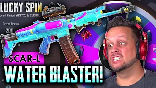 WATER BLASTER SCAR-L - IT'S A SUPER SOAKER! (UN)LUCKY SPIN!