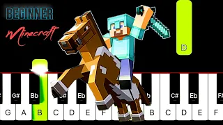 Sweden   Minecraft |    BEGINNER PIANO TUTORIAL + SHEET MUSIC by Cristian Chifan