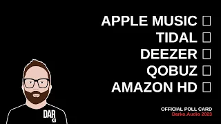 APPLE MUSIC, TIDAL or QOBUZ? The MOST POPULAR 'audiophile' streaming service (AS VOTED BY YOU 🫵🏻)