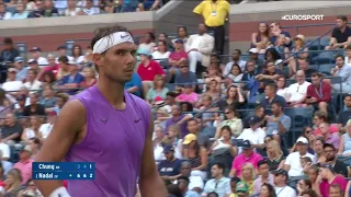 Чон Хён - Рафаэль Надаль. US Open-2019. Обзор матча