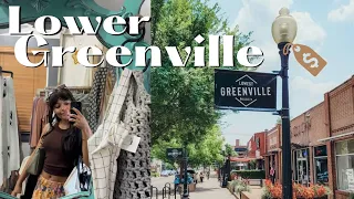 *mini vlog* a walk through Lower Greenville | Dallas, TX