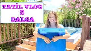 Tatil Vlog 2 | Dalga |. Ecrin Su Çoban