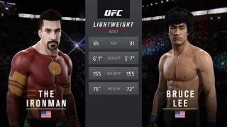 Ironman vs. Bruce Lee (EA Sports UFC 2) - Crazy UFC 👊🤪