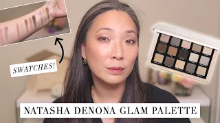 NATASHA DENONA - Glam Palette Demo | Swatches | First Impressions