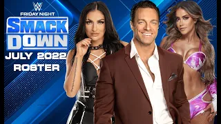RANKING THE ENTIRE WWE SMACKDOWN ROSTER! JULY 2022 TIER LIST #WWE #WWESMACKDOWN