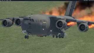 Inexperienced C-17 Pilot Got Promoted After This Emergency Landing | XP11