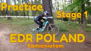 Practice Stage 1 Kamieniołom // EDR POLAND // BIELSKO BIALA // DH // RAW