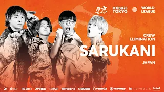 SARUKANI 🇯🇵 | GRAND BEATBOX BATTLE 2023: WORLD LEAGUE | Crew Elimination