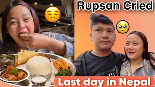 Going Abroad 🇦🇺😭 | Thakali Khana Mukbang In Kathmandu || KTM Vlog 3