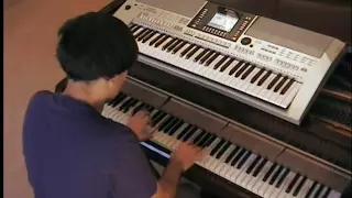 David Guetta - I'm Good = Eiffel 65 - Blue - piano & keyboard synth cover by LIVE DJ FLO
