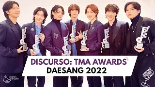 [BTS ON AIR] Discurso completo do BTS: Daesang TMA Awards 2022 | Legendado PT-BR