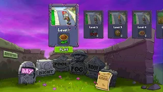 plants vs zombies adventure gameplay level 1