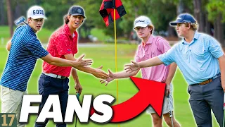 Two Fans Challenged Us To a Golf Match! This is what happened…