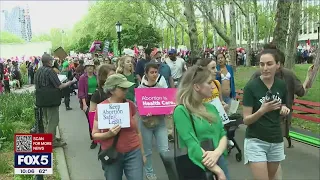 Abortion protests in NY