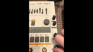 TR-707 with HKA, Pitch Mod, Decay Mod, VCA In