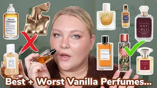 Top 10 VANILLA Perfumes + 5 I HATE...  Sweet, Yummy, & Cozy Vanilla Fragrances in my Collection!