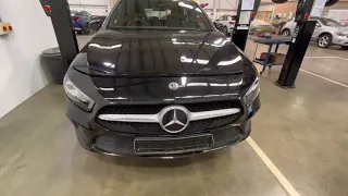 Mercedes A class 2020 (W177) How to remove front bumper