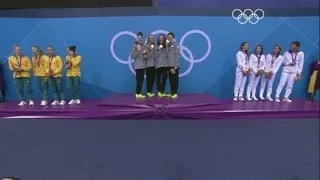 Swimming Women's 4 x 200m Freestyle Relay Final - USA GOLD -  London 2012 Olympic Games Highlights