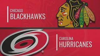 Чикаго - Каролина | Chicago Blackhawks vs Carolina Hurricanes | Обзор матчей НХЛ 26.10.2019г.