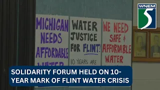 Solidarity forum held on 10-year mark of Flint Water Crisis