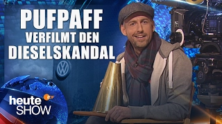 Sebastian Pufpaff macht den VW-Abgasskandal zum Kinofilm | heute-show vom 17.02.2017