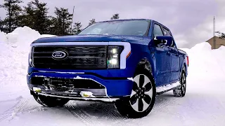 Exclusive Ford F 150 Lightning Winter Ridealong Proves This Truck Is Ready for Every Season