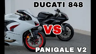 QUỐC TOÀN DUCATI | Phần 2 / Ducati 848 vs Panigale V2