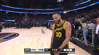 Steph Curry INSANE GAME WINNER vs Suns 😤