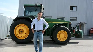 Б/у трактор John Deere 8400 - легенда за 23 000 Евро!