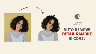 REMOVE BACKGROUND AUTO GAMPANG | BELAJAR COREL DRAW